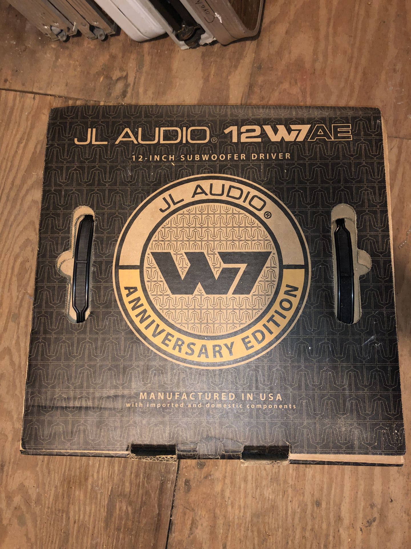 JL AUDIO 12W7AE 12" 3 ohm Anniversary Edition W7 Series Car Subwoofer 12W7 Sub