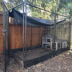 Spacious “Good Dog” Kennel -  Approx 10’ X 5’ X 9’