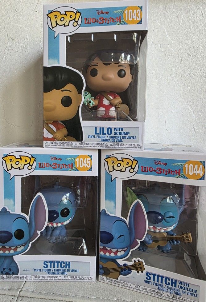 Funko Pop Disney Lilo and Stitch Set
