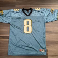 Vintage Nike Jacksonville Jaguars Mark Brunell #8 NFL Home Jersey Adult Large