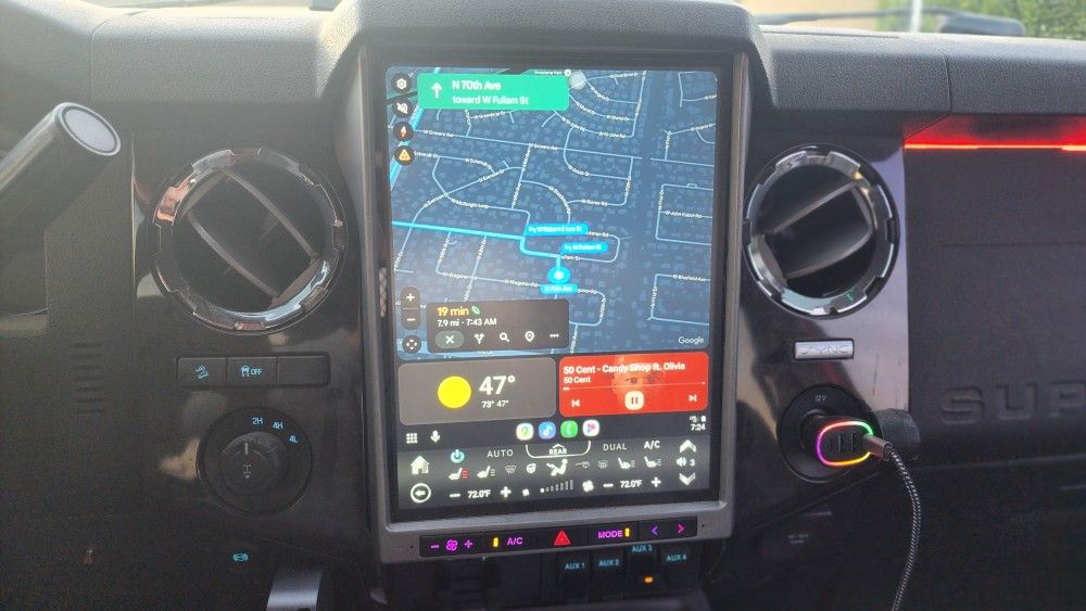 2015 F350 Android Car Play Radio