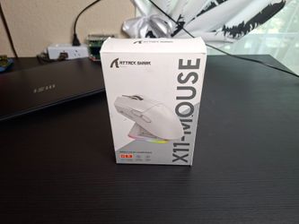 ATTACK SHARK X11

Lightweight Wireless Gaming Mouse with RGB Charging Dock, Tri-Mode-2.4G/USB-C Wired/BT,22K DPI, PAW3311 Optical Sensor, HUYU Switch,