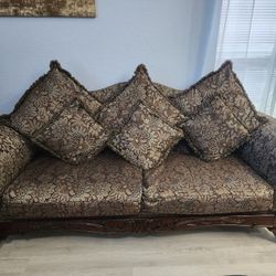 Set Of 2 Sitter And 3 Sotter Sofas