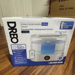 Dreo Ultrasonic Cool Mist Humidifier (HM420S) – New in Box