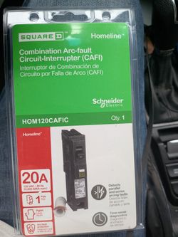 Square D 20a Arc-Fault Breaker 