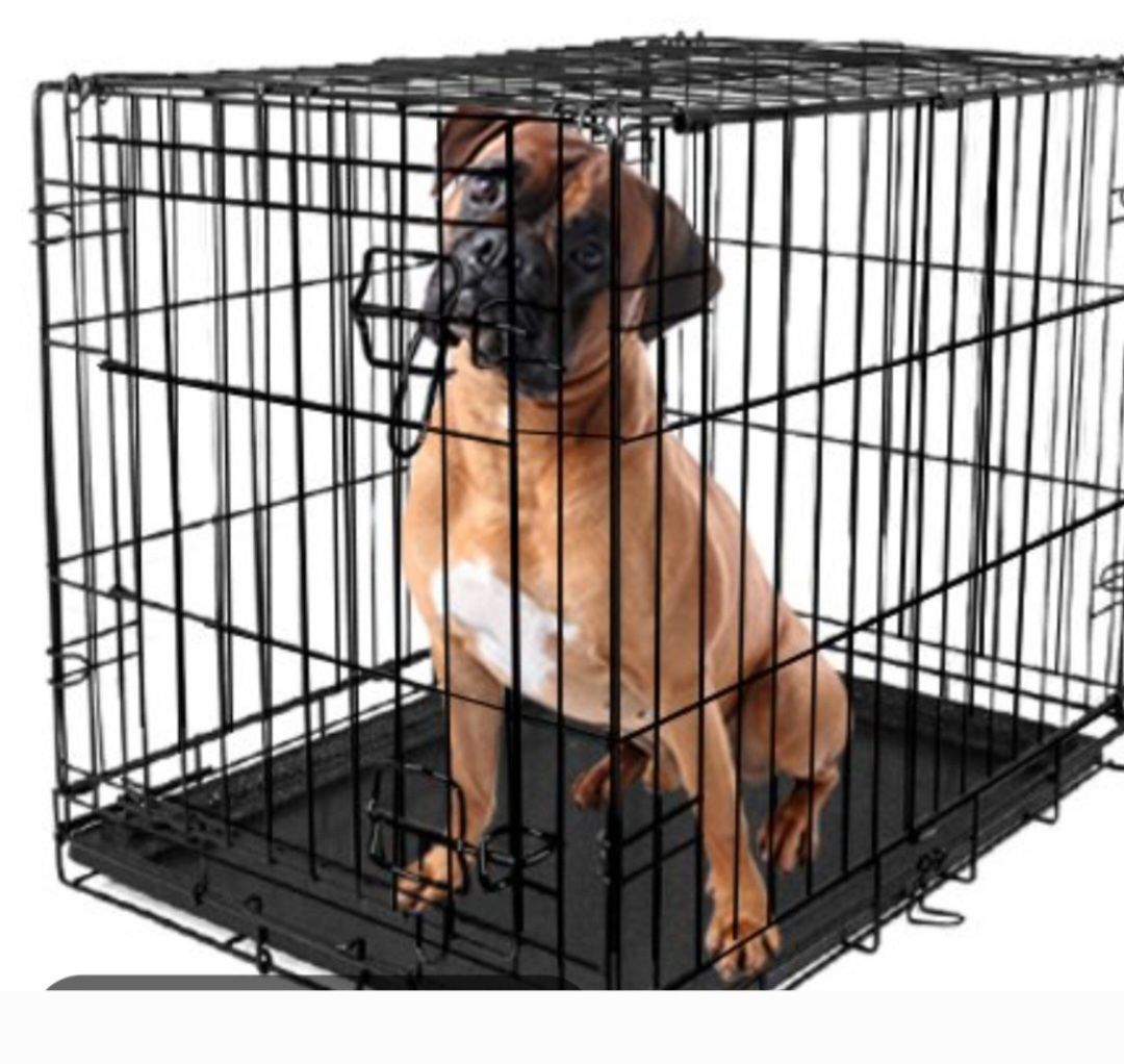 42” Foldable Dog Crate