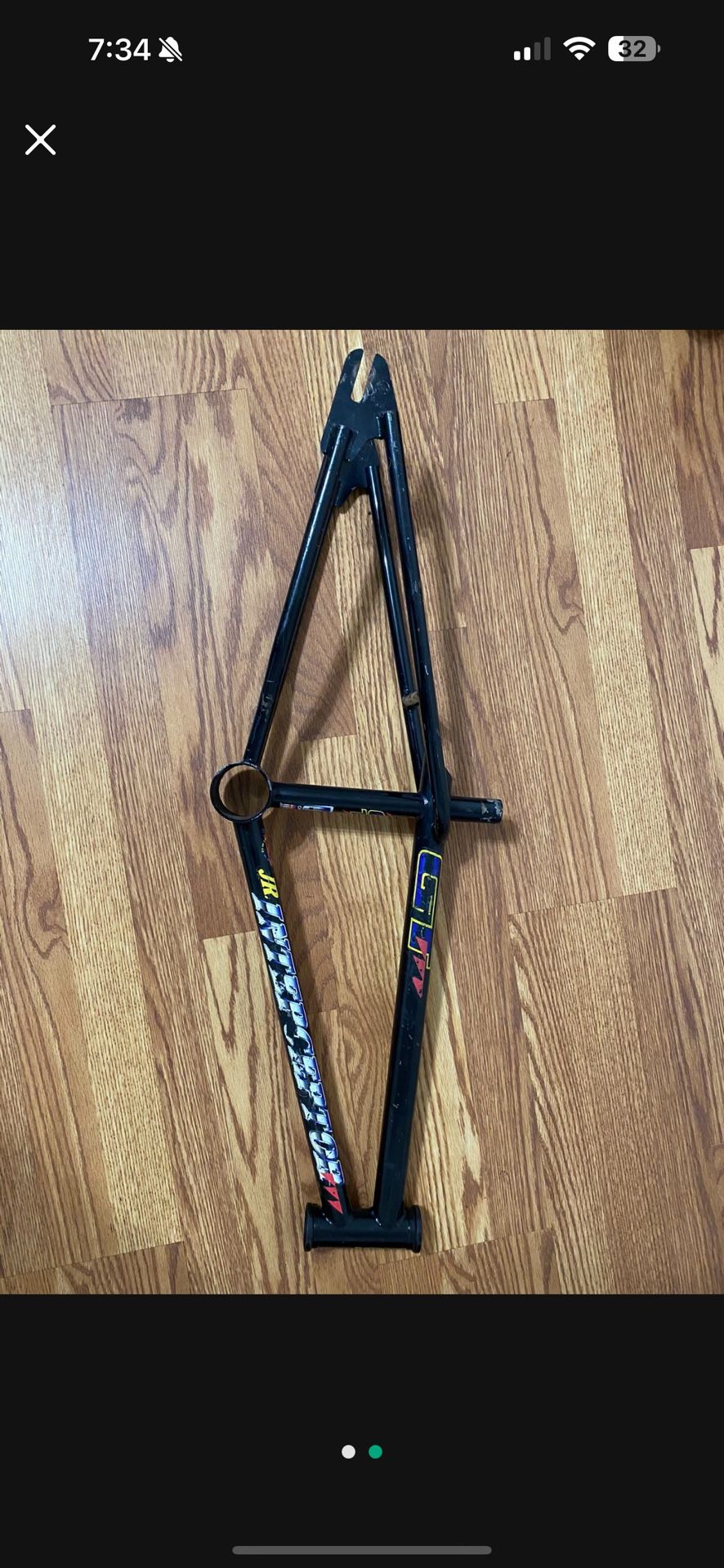 1991 GT Interceptor Junior Frame BMX