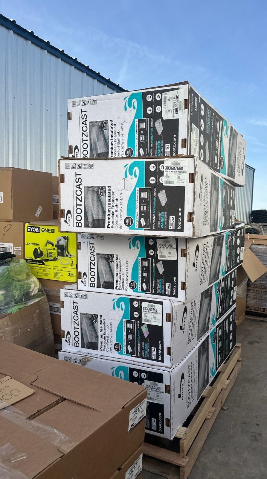 Tina Derecha 60x30 Njevas $150 Cada Una 