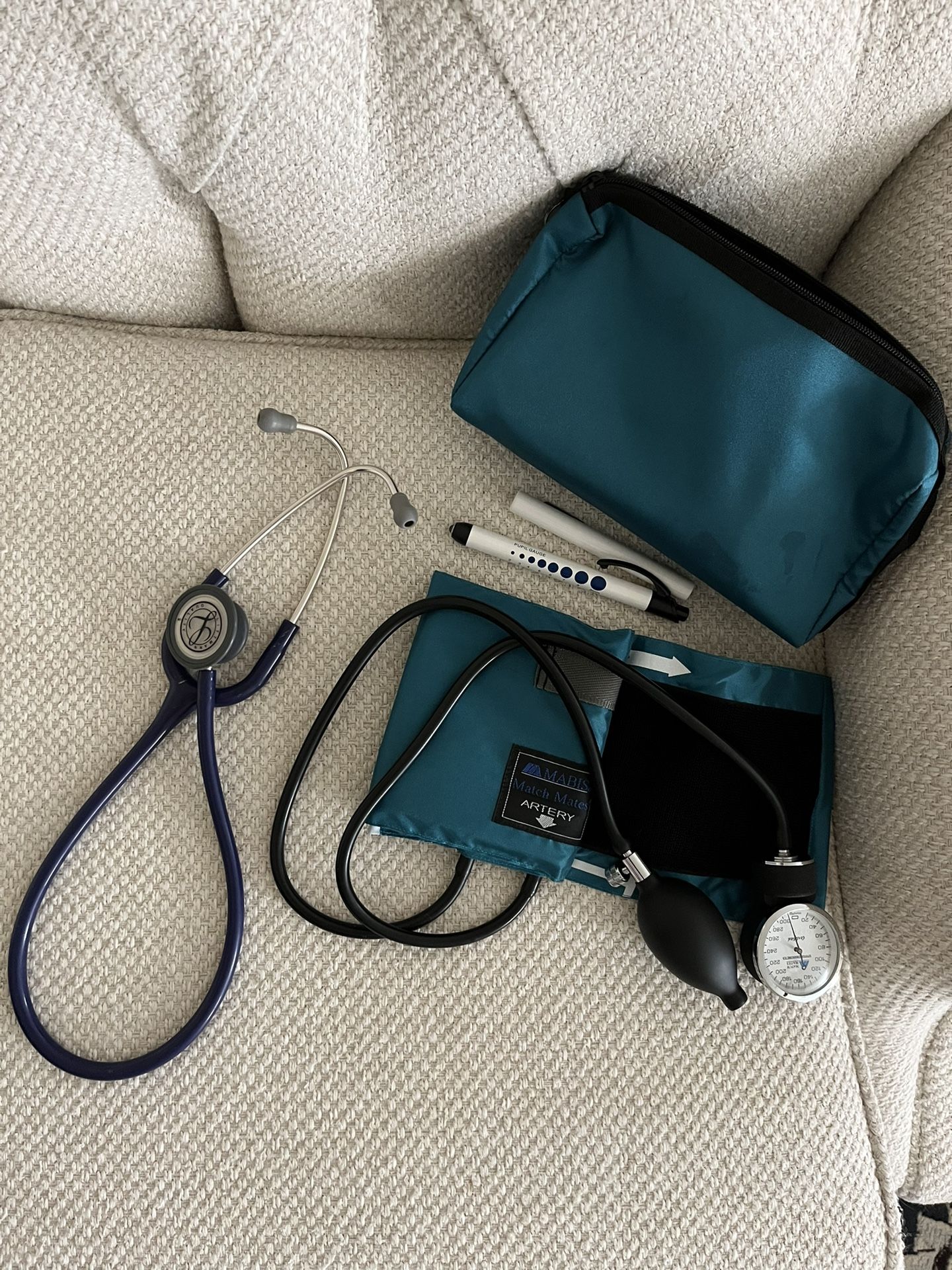 Stethoscope & Manual BP Monitor (used, in great condition)