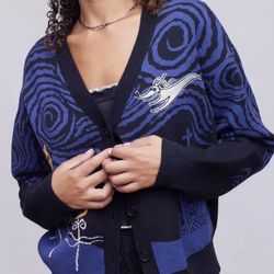 Disney The Nightmare Before Christmas Jack & Sally Spiral Hill Cardigan