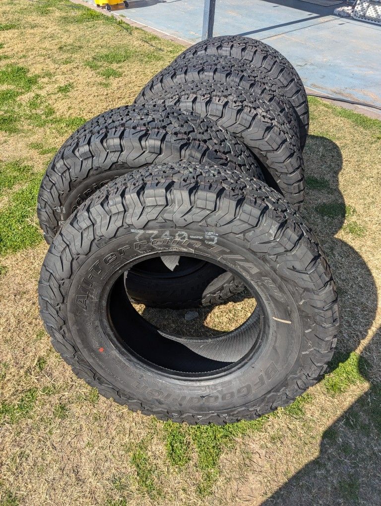 5 New Lt 285/70/17 Bf Goodrich At Tires for Sale in Glendale, AZ - OfferUp