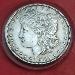 1885 Morgan Silver 