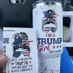 Trump Girl Tumbler