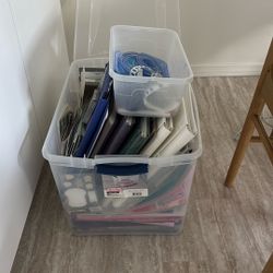 Scrapbooking supplies  