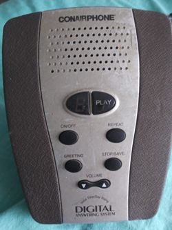 Conairphone answering machine works well