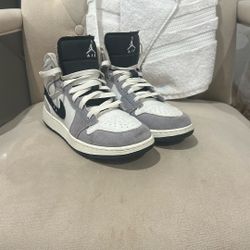 Air Jordan 1 Mid SE Craft 'Inside Out - Cement Grey'