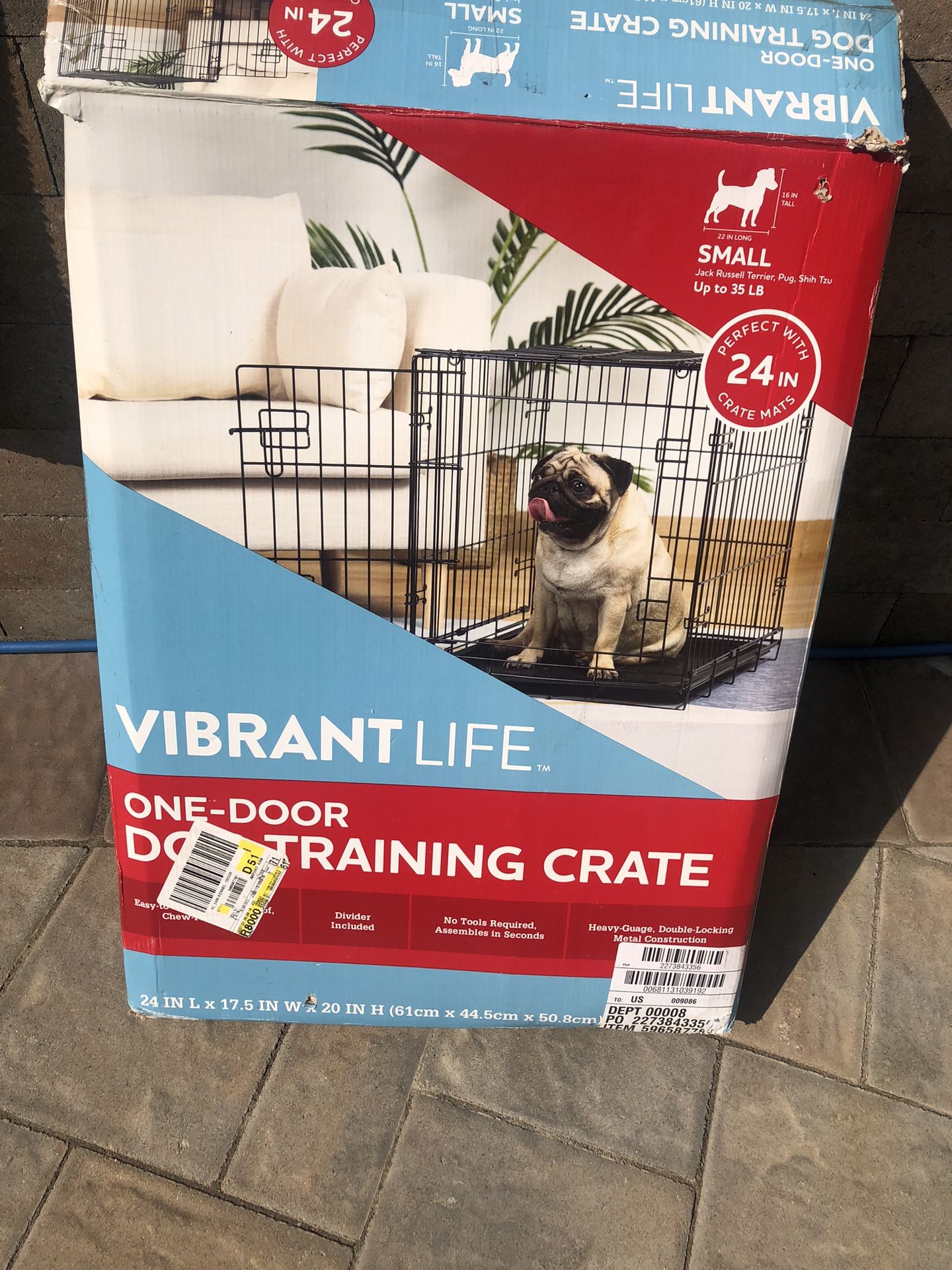 Dog Crate New Open Box