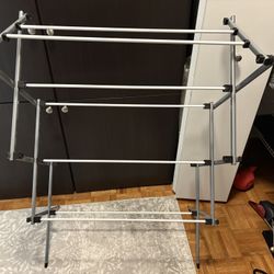 Like New Clothes Line Foldable Drying          Desk Chair Table End Dresser Mirror Home Decor Toys Weights Yankees Mets Knicks Nike Figures Pictures 
