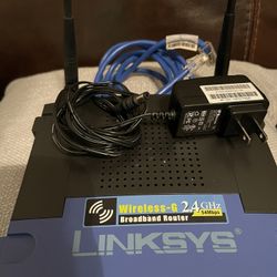 Router Linksys Wireless -G 2.4