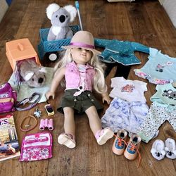 Kira Bailey American Girl Doll Ultimate Collection plus extras