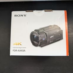 Sony Handycam FDR-AX43A Camcorder 4K