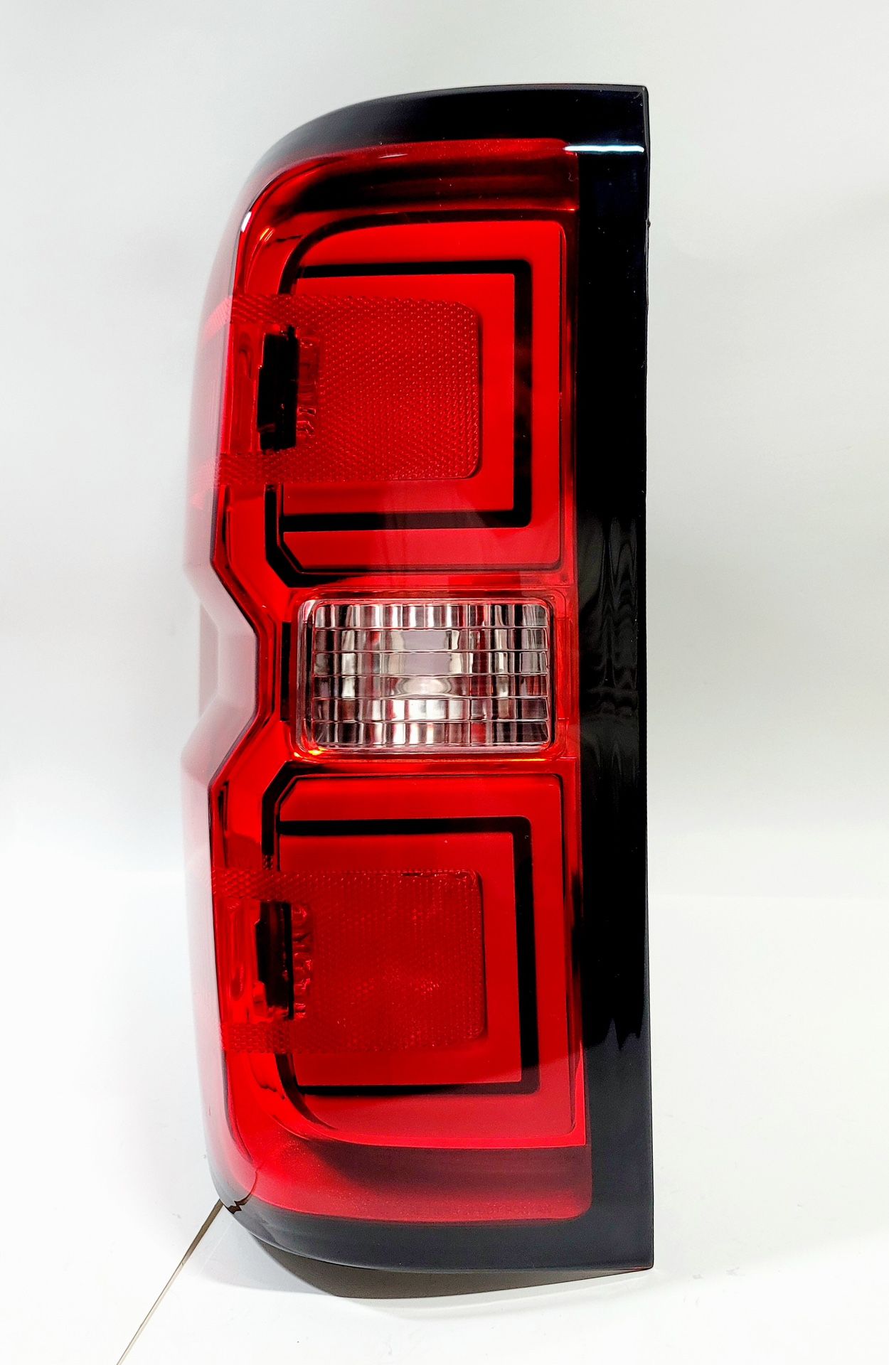 For 2014-2019 Silverado Sierra LED Tube Tail Lights Brake Reverse Lamps Red Lens
