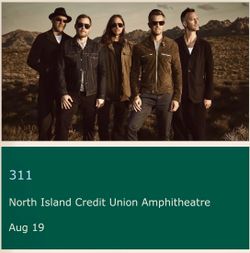 311 with Dirty Heads Concert