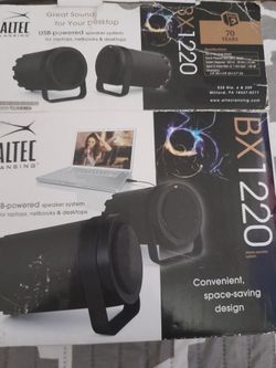 Aztec Lasing BX1220 USB Powered Speakers