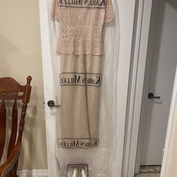 Joseph Ribkoff Ladies Dress  Size 15 And Matching Shoes Size 8.5 M 