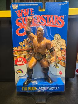 The Rock LJN WWE Superstars Wave 3