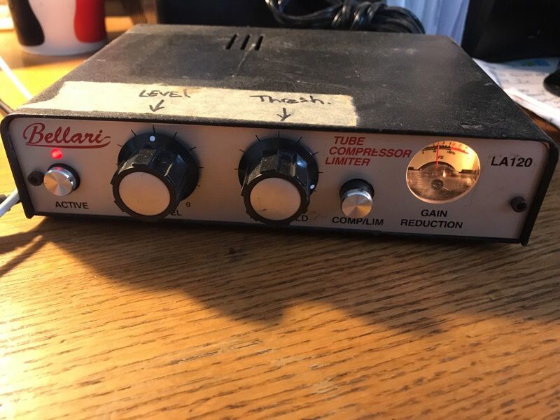 Bellari LA120 Tube Comp/Limiter