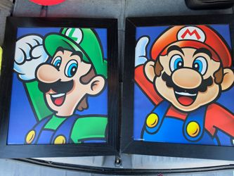 Mario and Luigi Frames
