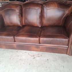 NEW Leather Italia Sofa