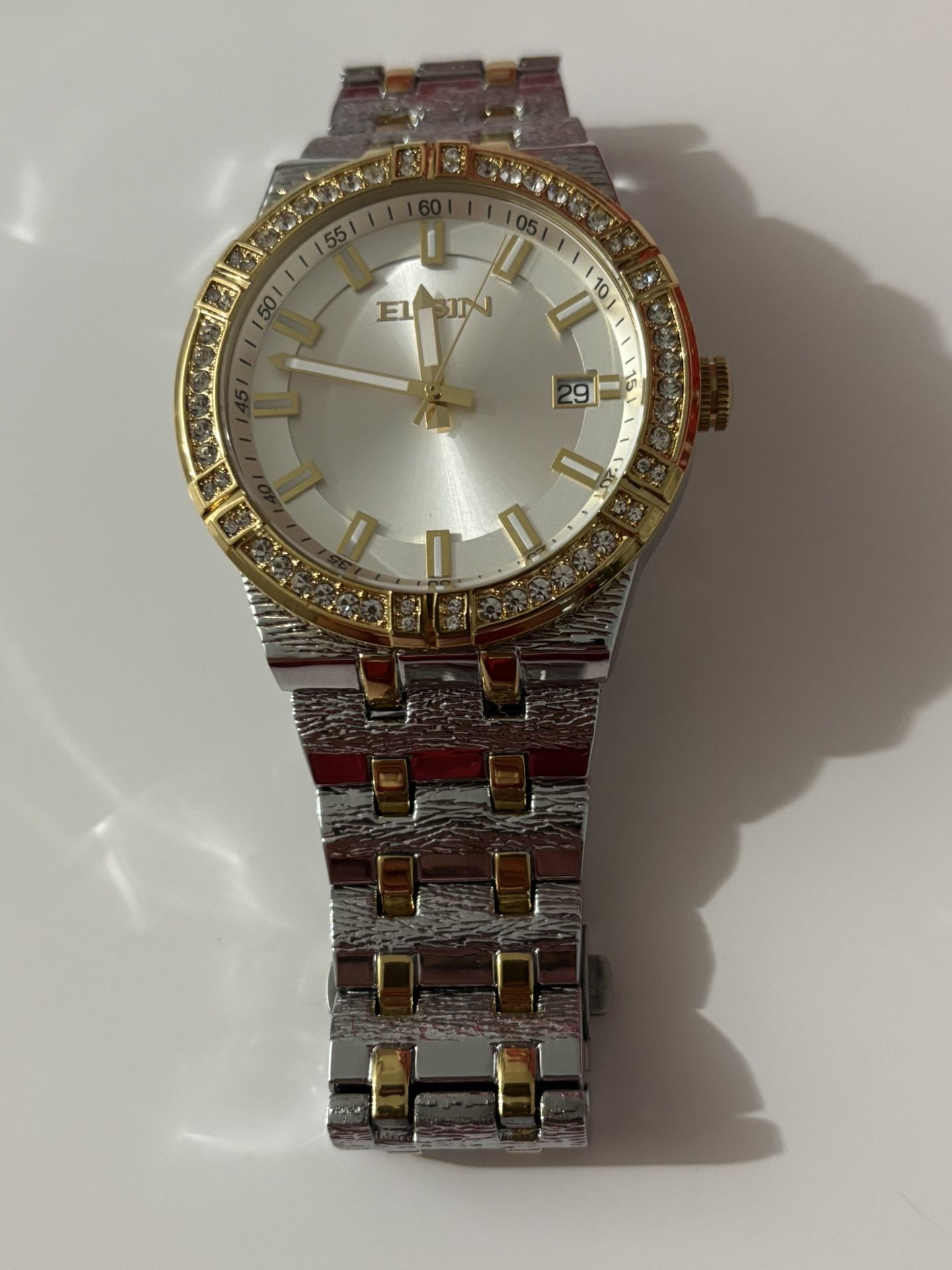 Gold and Silver Elgin Watch