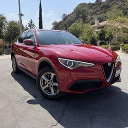  2021 Alfa Romeo Stelvio 2.0T 280HP – Stunning Red – Italian Luxury & Sporty Performance with only 13.7k miles