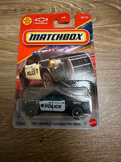 Matchbox 2024 Chevrolet Silverado PPV Truck