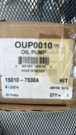 Oil pump 2004 Nissan TITAN