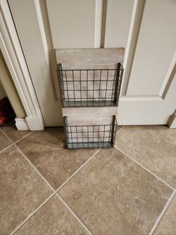 Farm Style Magazine Or Mail Rack