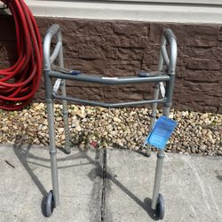 Folding Walker With Wheels
