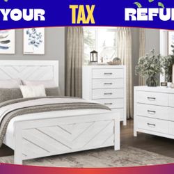 4 PC QUEEN BEDROOM SET 