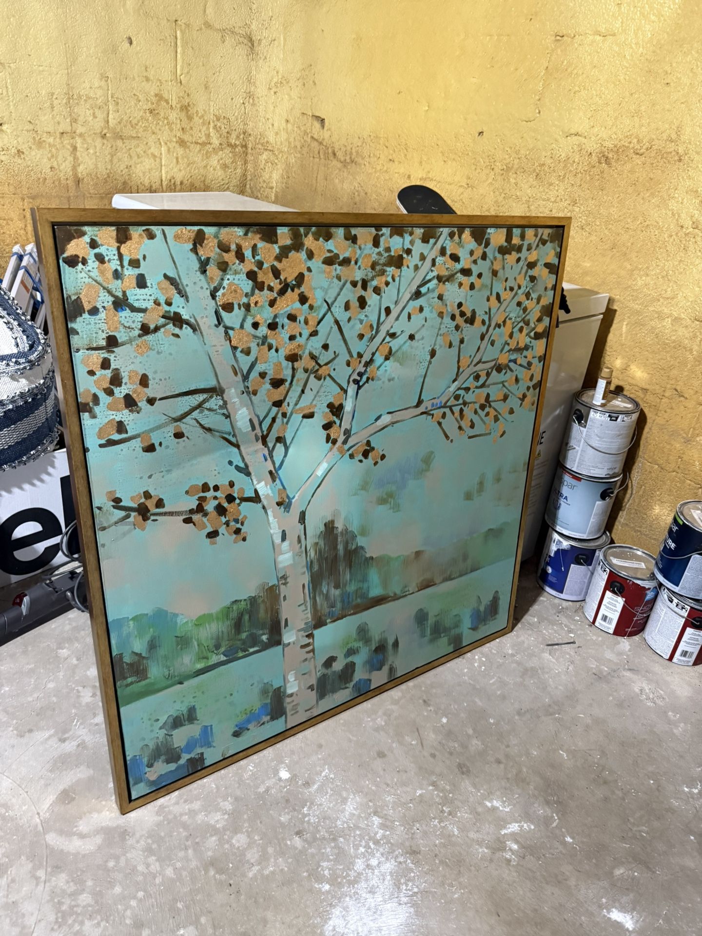 Large Framed Canvas-