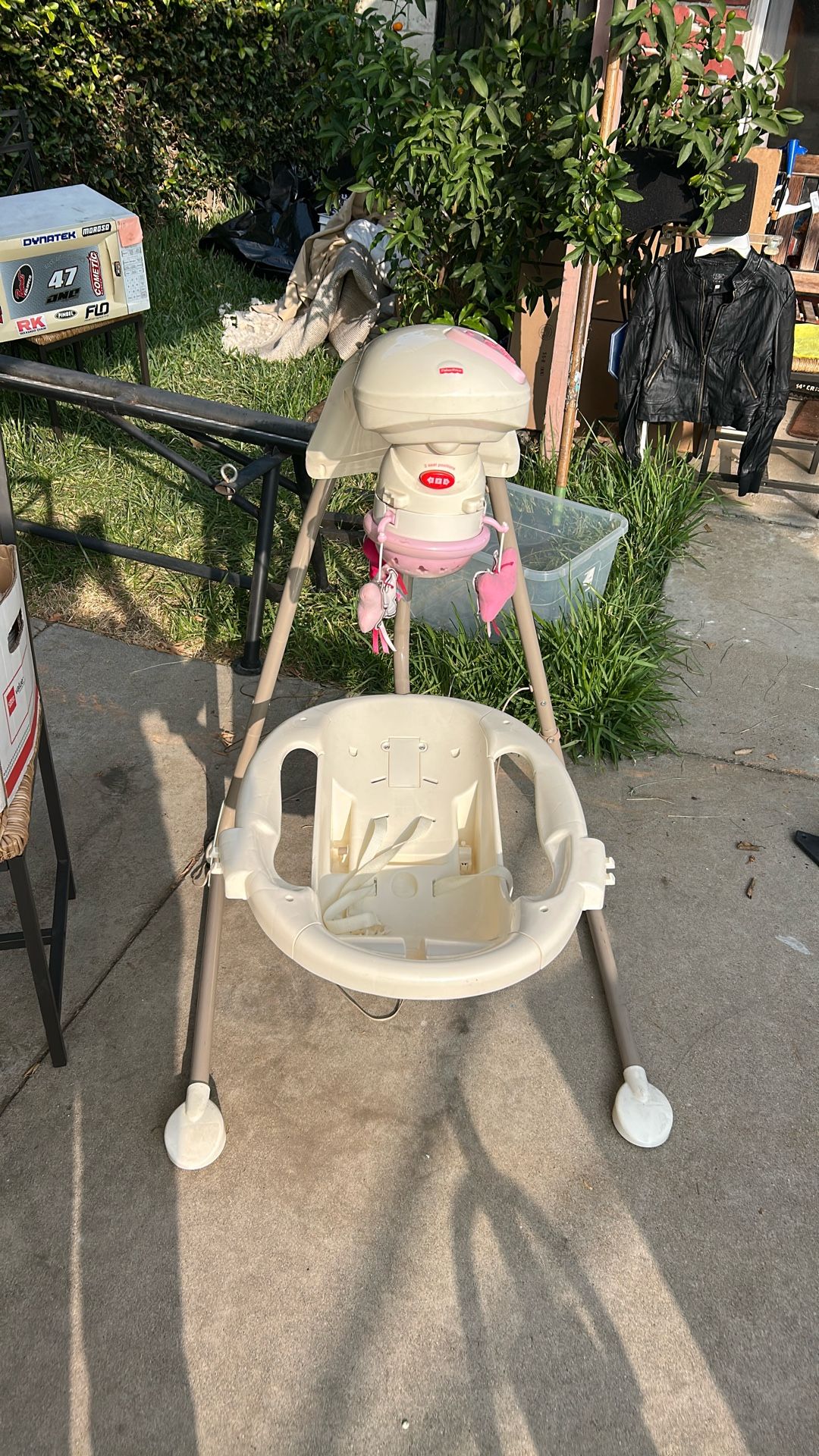 Fisher Price baby swing. 