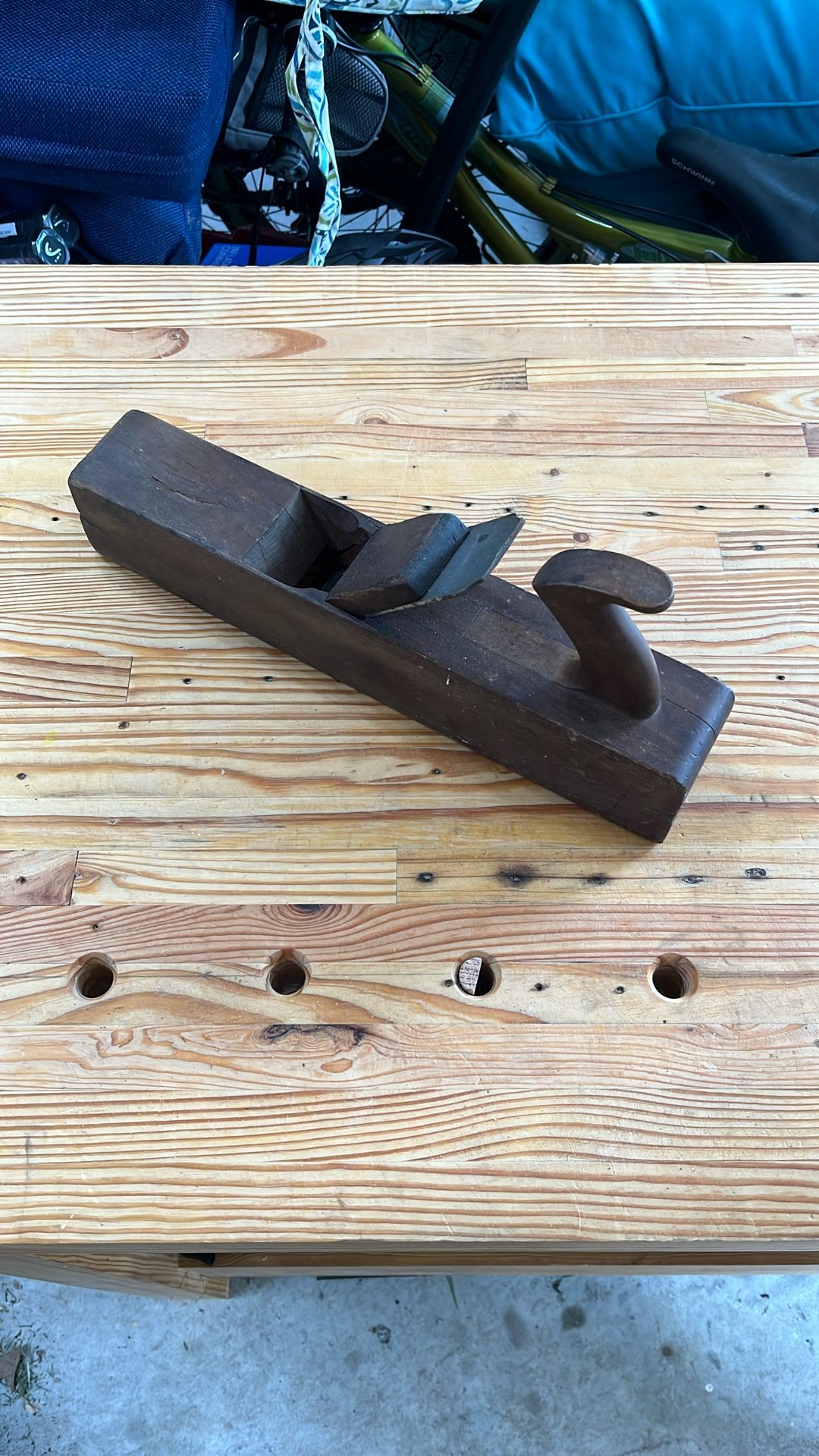 Vintage Wooden Fore Plane