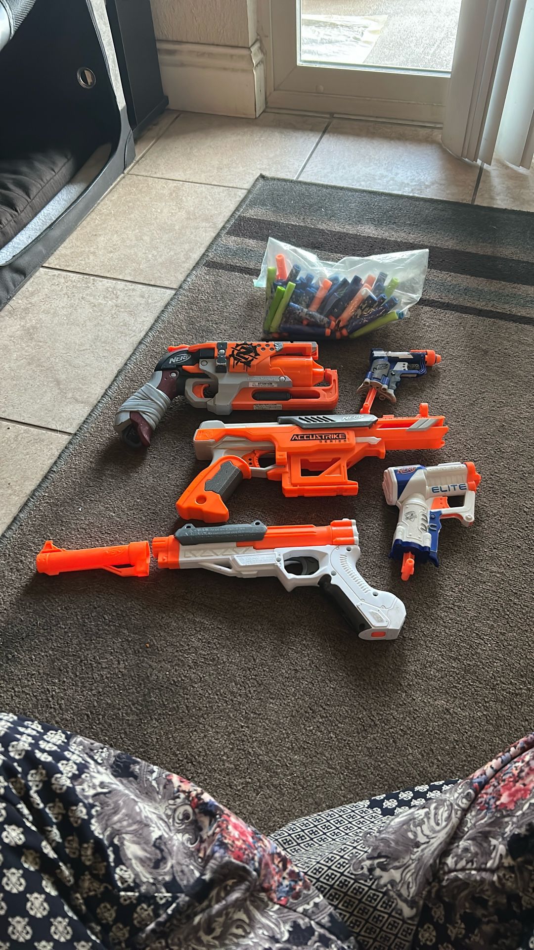 Nerf Guns + Bullets
