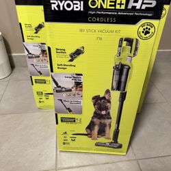Ryobi ONE+ HP 18V Cordless Stick Vacuum Kit (Pet Rated 716 Model)