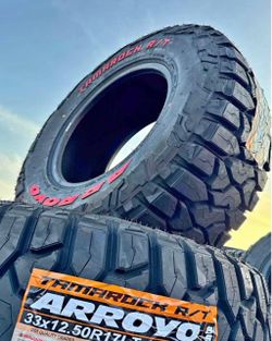 ☯️⁉️ 33*12.50r17 Arroyo Set de Nueva con 60,000 millas de garantía
