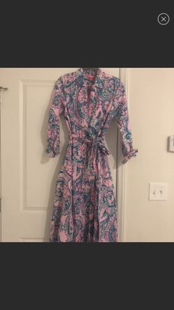 Lilly Pulitzer Paisley Mira Stretch Dress size 10