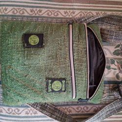 Green Cross Body Dime Bag