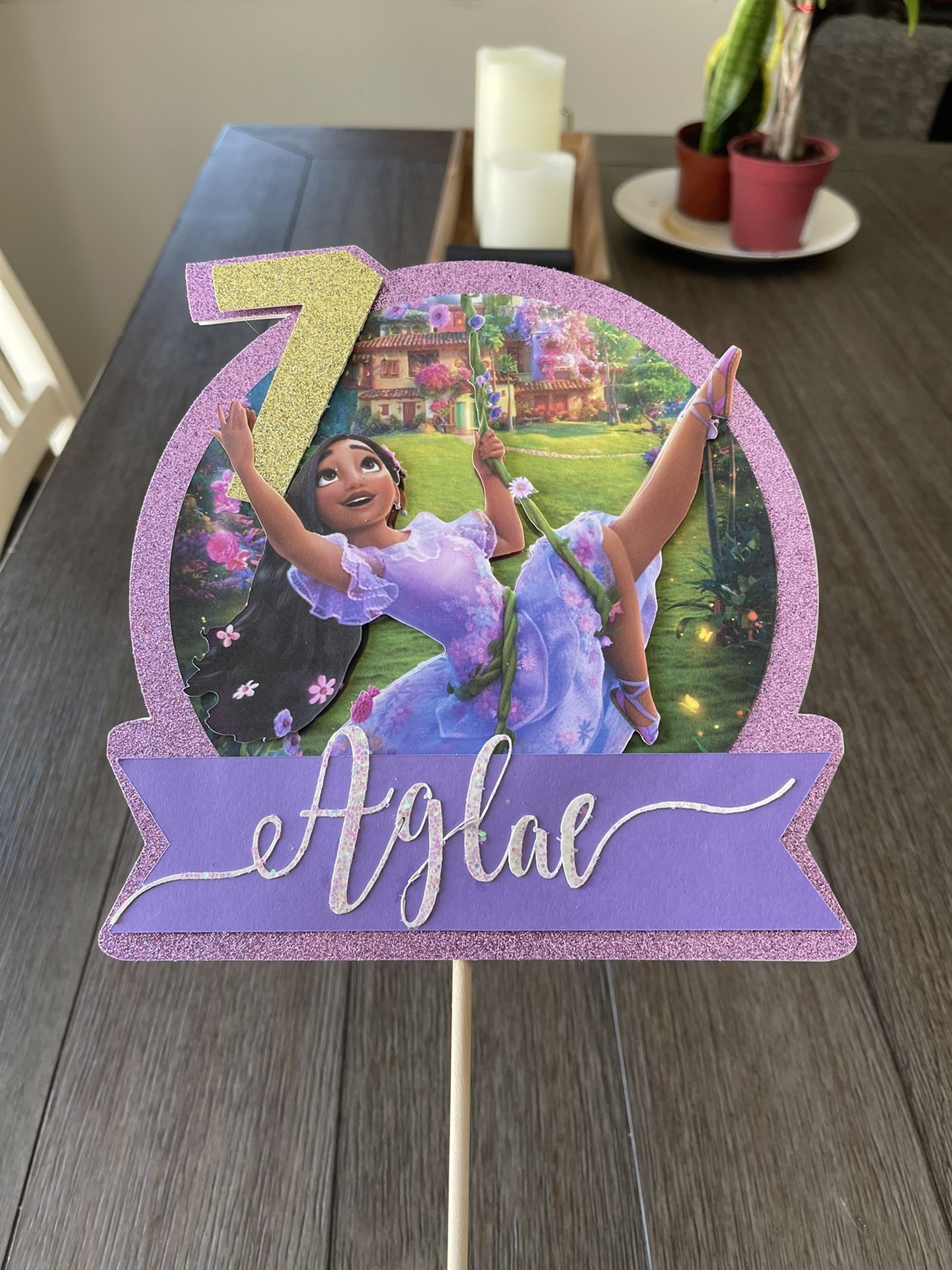 Custom Cake Toppers - Encanto Isabela