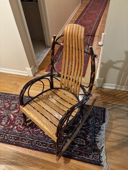 Amish Bentwood Hickory Rocking Chair